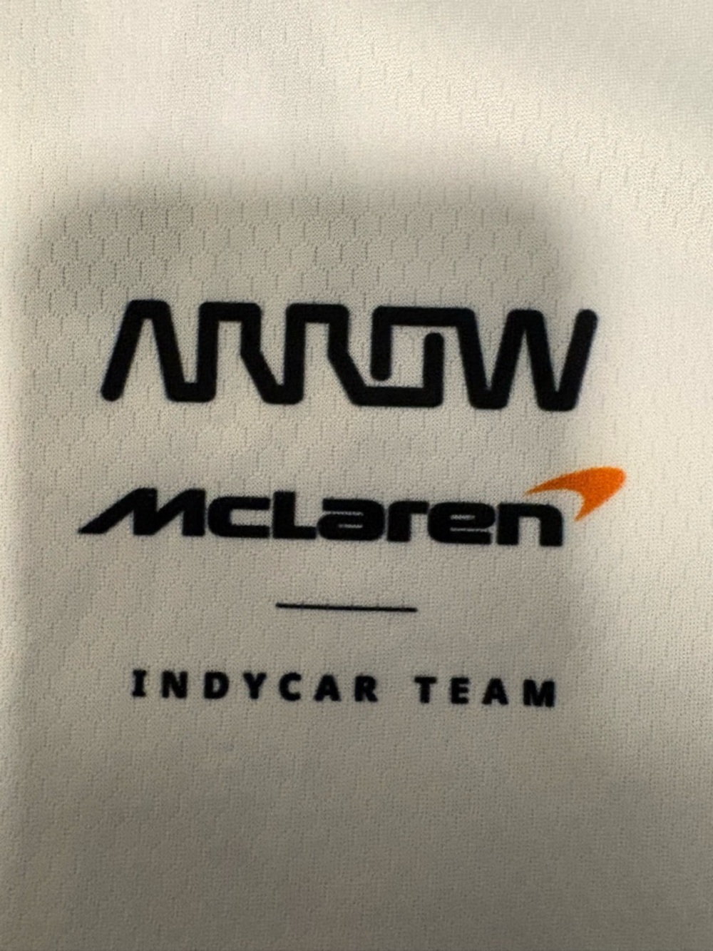 McLaren Indy car team shirt